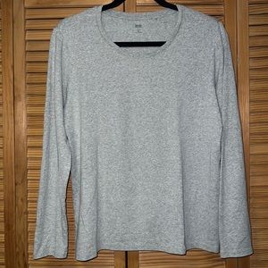 Uniqlo XL Long Sleeve Gray